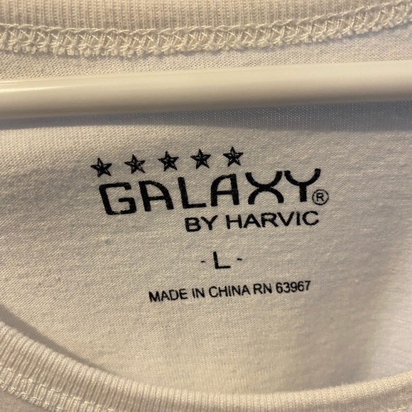 White Grey Black Tank top size Large - Picture 3 of 3